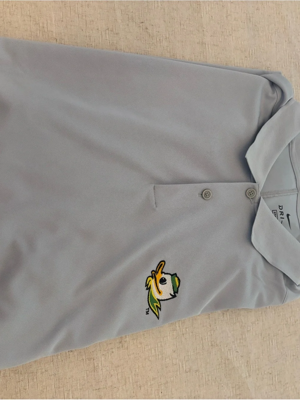 Nike embroidered short features